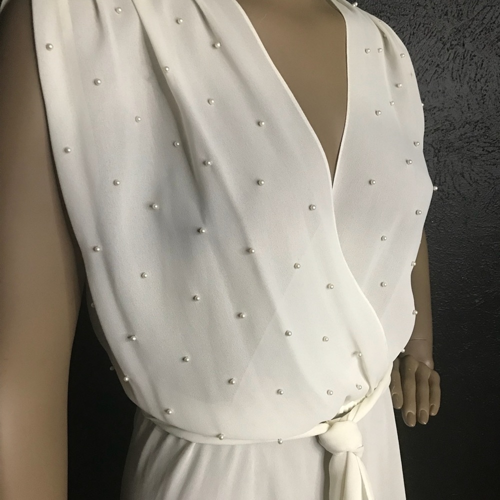 Beaded Sheer Vintage Dress